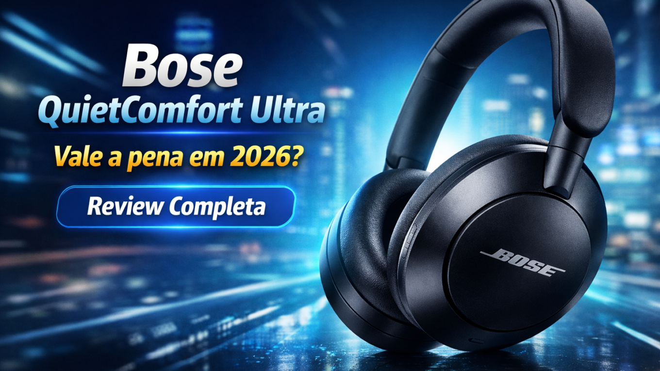 Bose QuietComfort Ultra headphone com cancelamento de ruído ativo